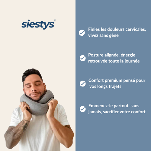 SiestCloud® - Oreiller Cervical N°1 en Europe